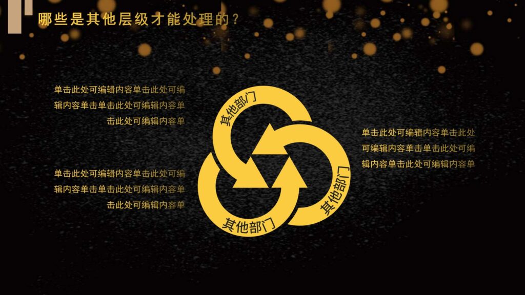 图片[22]-大气质感商务烫金工作复盘PPT模板-千文网