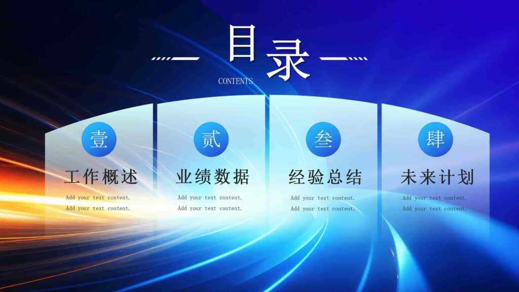 图片[2]-20XX 年度企业年终大会总结报告PPT模板-千文网