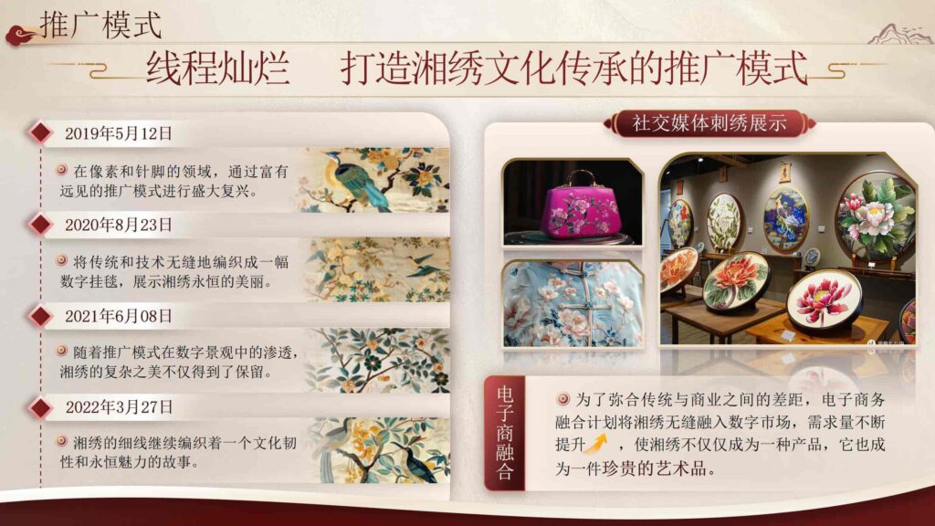 图片[16]-数字时代的湘绣非物质文化遗产保护PPT模板-千文网