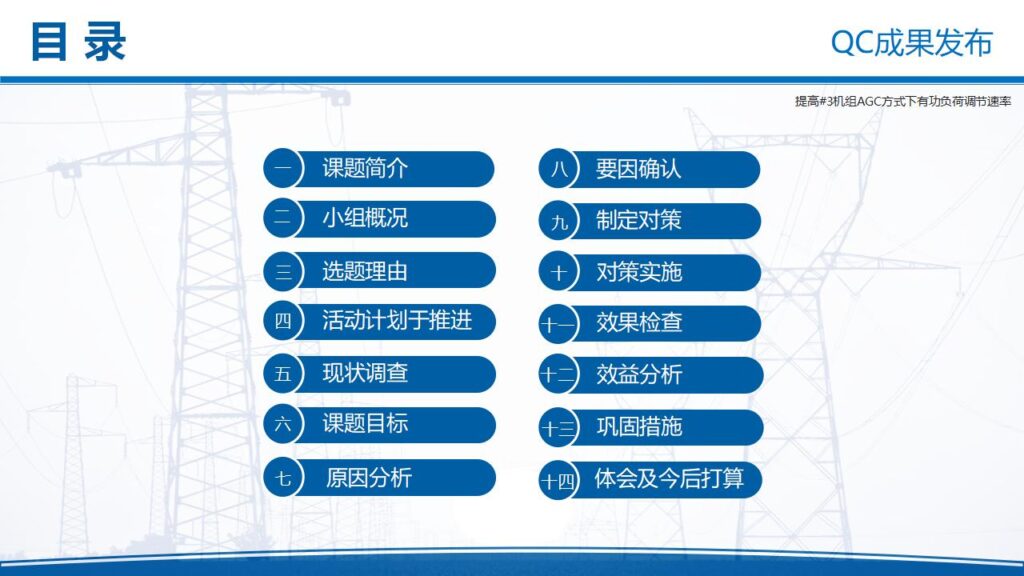图片[2]-电力企业QC成果发布工作汇报PPT模板-千文网
