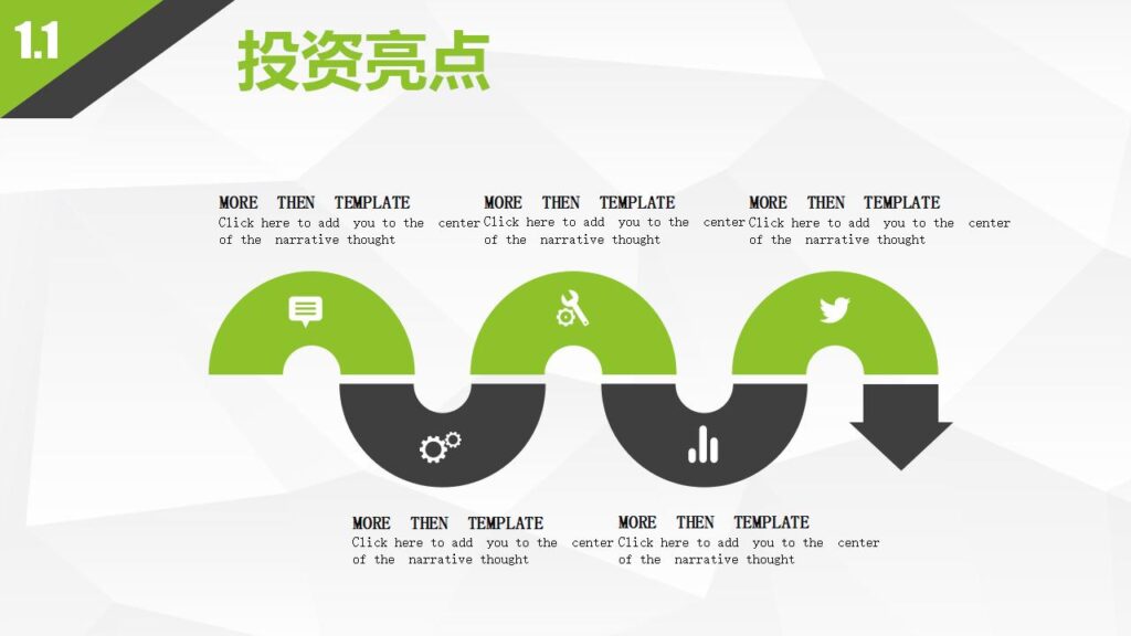 图片[5]-大气绿色产品策划发布通用PPT模板-千文网