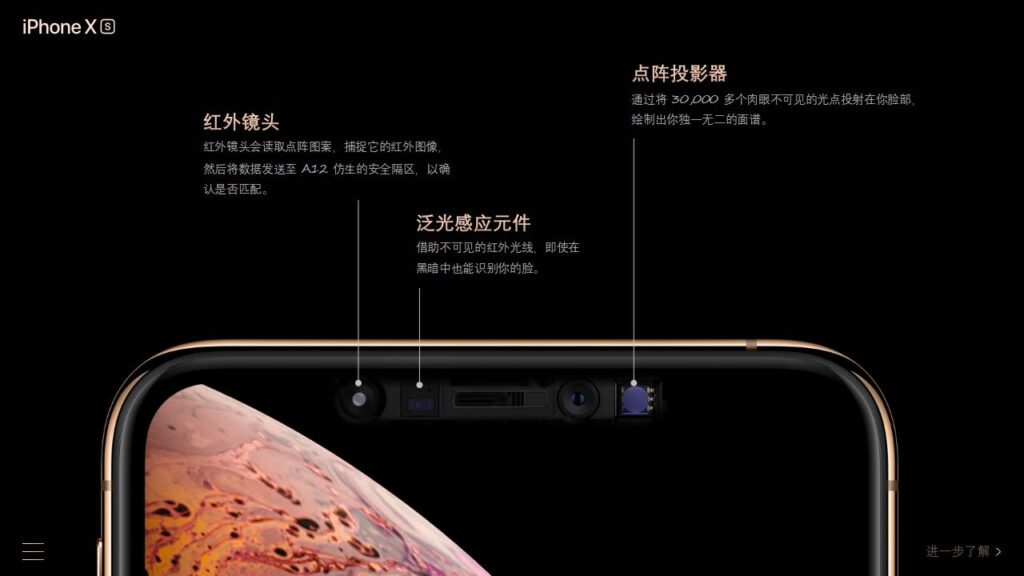 图片[12]-iPhone XS新品发布大气黑色PPT模板-千文网