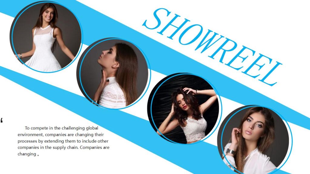 图片[19]-高端时尚品牌发布会模特画册PPT模板-千文网