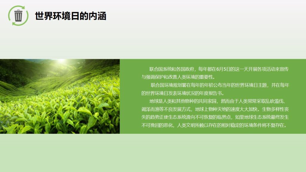 图片[7]-绿色卡通6月5日世界环境日主题班会PPT模板-千文网