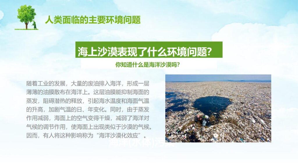 图片[17]-人类面临的主要环境问题PPT模板-千文网