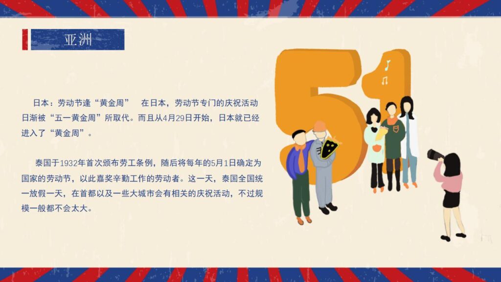 图片[10]-精美复古风五一劳动节PPT模板-千文网