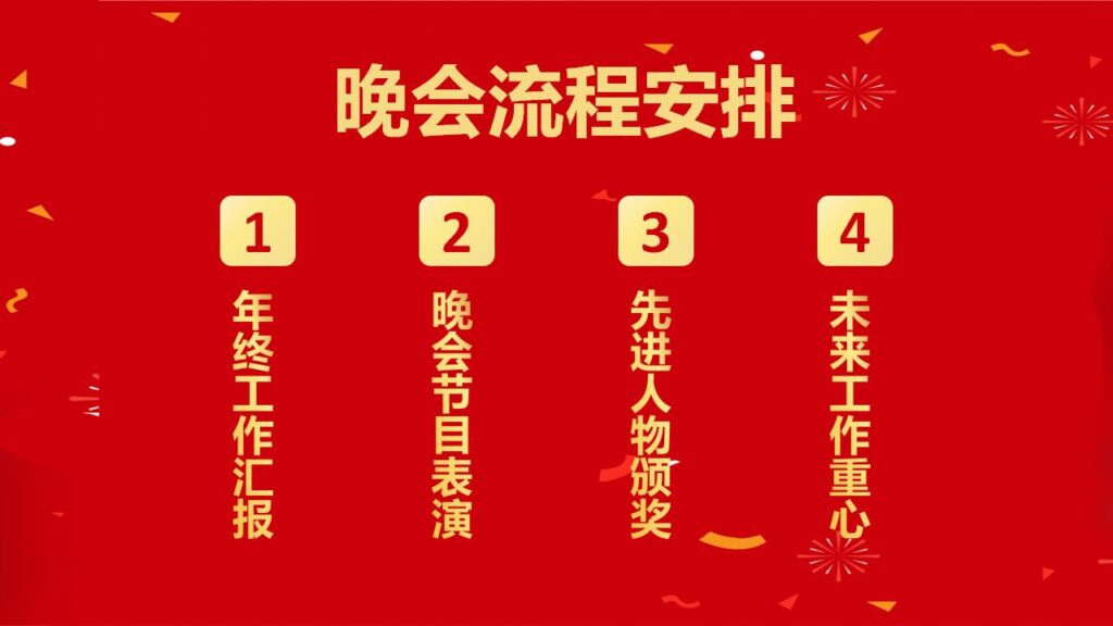 图片[3]-新年元旦节年会颁奖晚会活动PPT模板-千文网