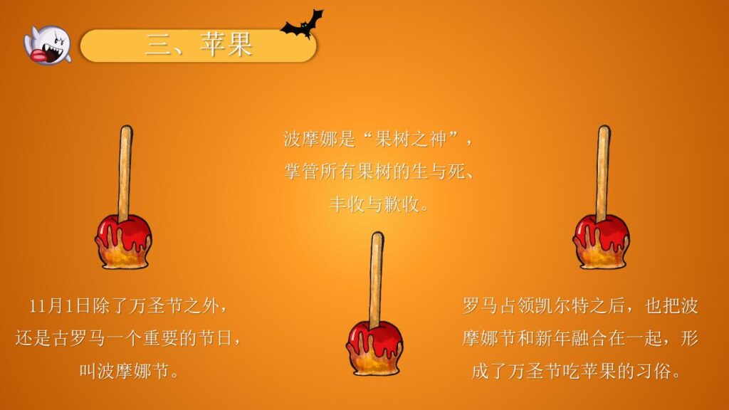 图片[18]-橙色动态万圣节介绍节日庆典PPT模板-千文网