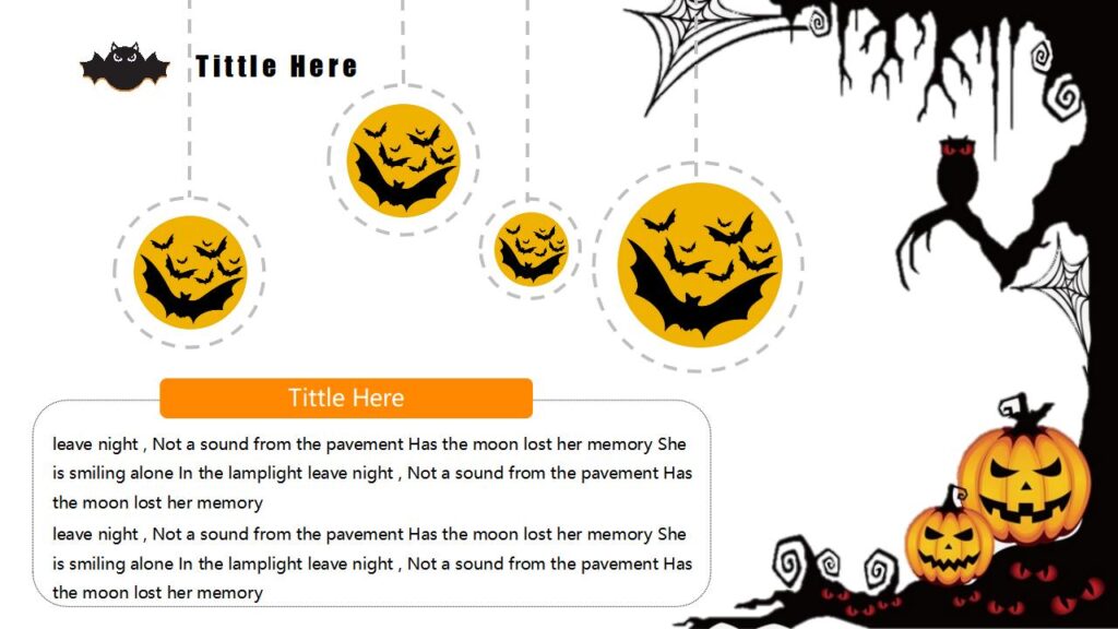 图片[5]-橙色卡通动态万圣节主题派对活动策划PPT模板-千文网