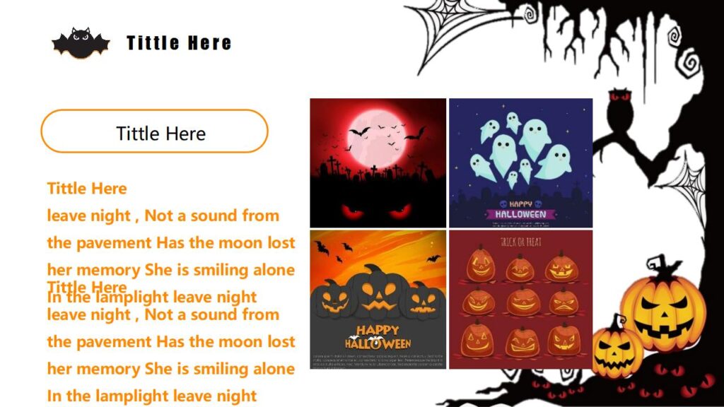 图片[22]-橙色卡通动态万圣节主题派对活动策划PPT模板-千文网