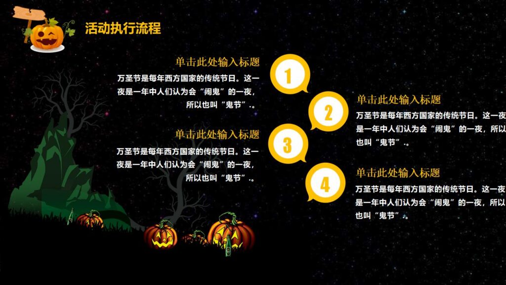 图片[15]-黑色万圣节活动方案PPT模板-千文网