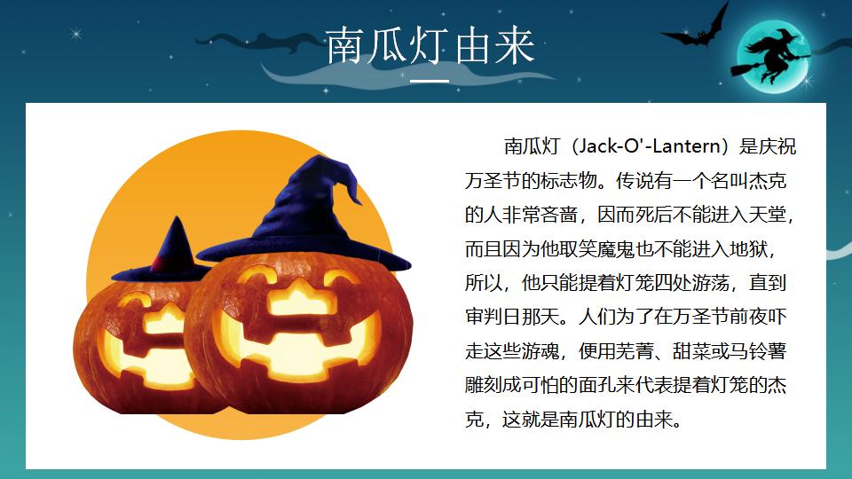 图片[5]-万圣节欧美主题PPT模板-千文网