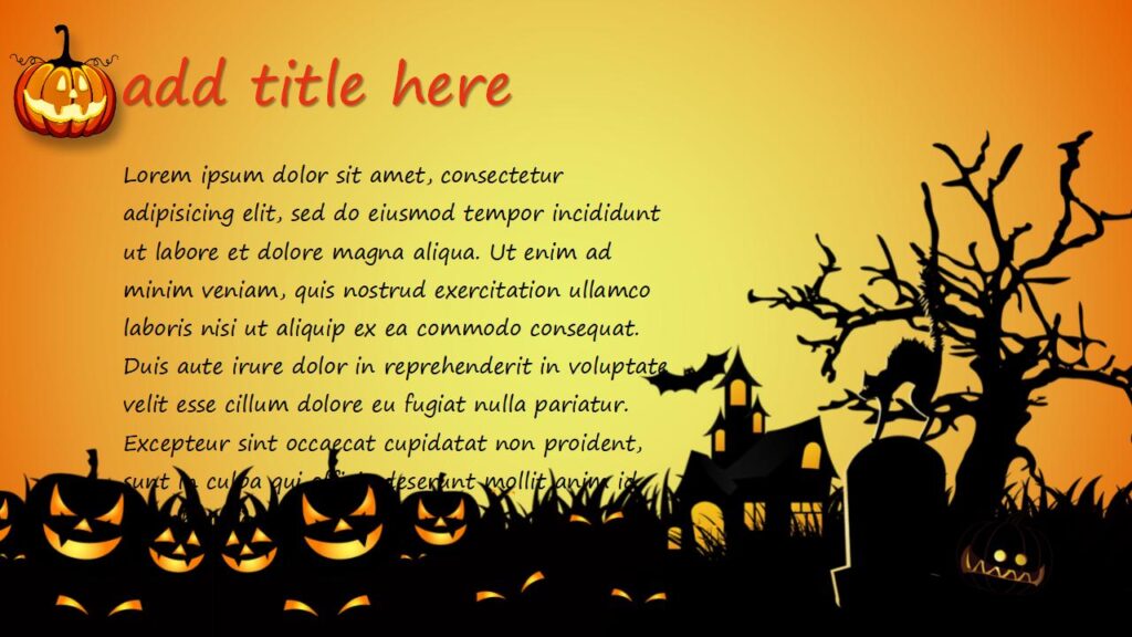 图片[4]-万圣节企业活动宣传狂欢夜派对PPT模板-千文网