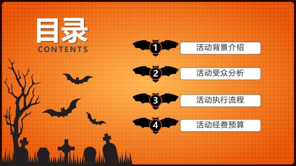 图片[2]-万圣节晚会策划宣传节日庆典PPT模板-千文网