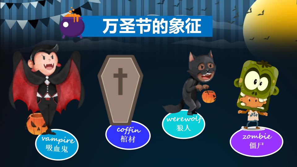图片[11]-万圣节主题班级活动节日庆典PPT模板-千文网