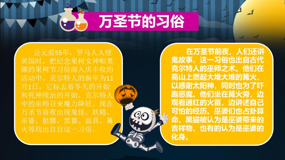 图片[14]-万圣节主题班级活动节日庆典PPT模板-千文网