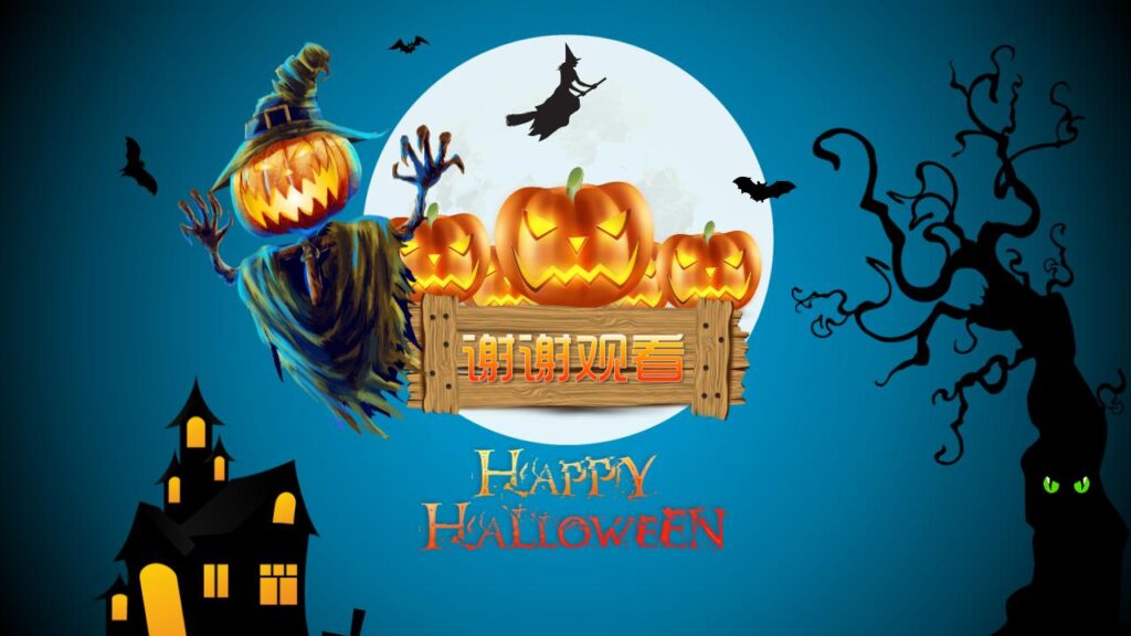 图片[18]-万圣节主题节日庆典PPT模板-千文网